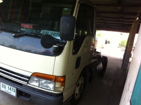 ขายหกล้อเครื่องแก้สแท้ 130 แรง สามารถต่อดั้มได้ พร้อมทะเบียนป้ายเล็ก