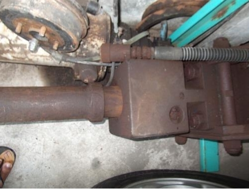 หัวแย๊กคอนกรีตใส่แบคโฮ pc120 นำเข้าจากญี่ปุ่น