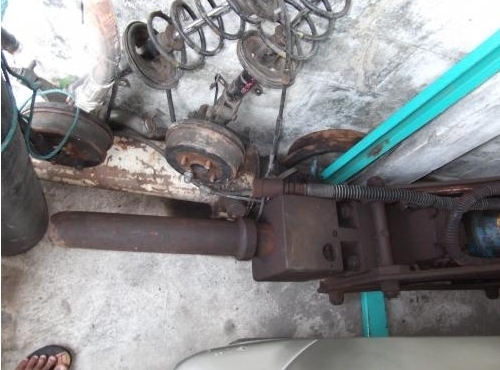 หัวแย๊กคอนกรีตใส่แบคโฮ pc120 นำเข้าจากญี่ปุ่น