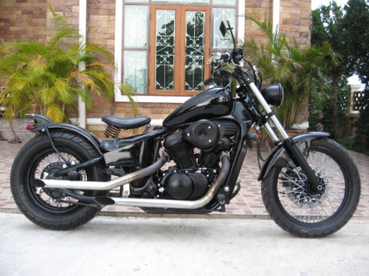 ประกอบเสร็จแล้วครับ รถลูกค้าสั่งประกอบไว้...Honda steed 600+ทะเบียน..