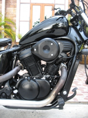 ประกอบเสร็จแล้วครับ รถลูกค้าสั่งประกอบไว้...Honda steed 600+ทะเบียน..