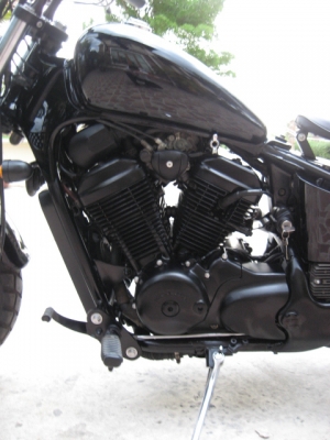 ประกอบเสร็จแล้วครับ รถลูกค้าสั่งประกอบไว้...Honda steed 600+ทะเบียน..