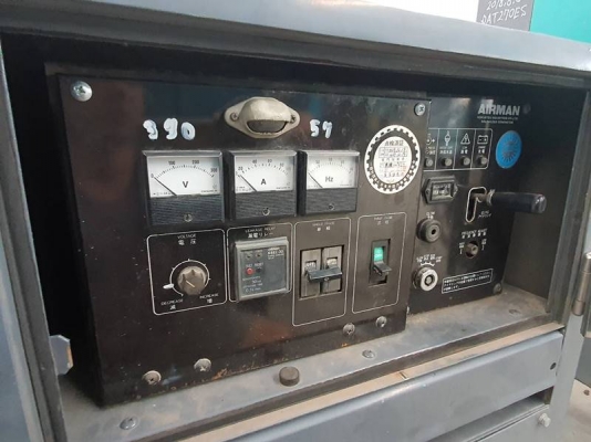 SDG25S - ปั่นไฟ Airman มือสอง ขนาด 20/25kva. เครื่อง Isuzu by OEK 098-5625920