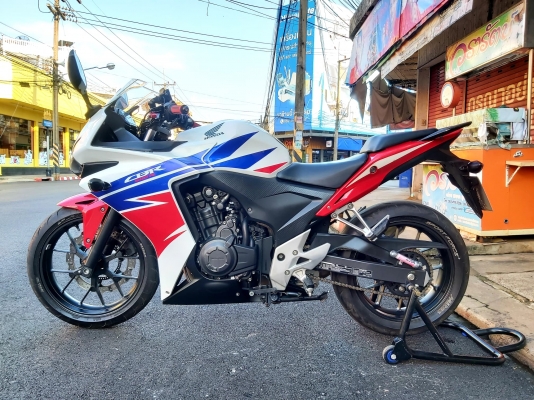 ขาย HONDA CBR500R ปี2014 ABS มีท่อเเต่ง กระจกแต่ง ปอกมือแต่ง มือเบรคมือครัชแต่ง ทะเบียนพร้อมโอน ราคา