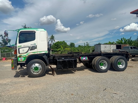 ⭐⭐⭐หัวแชซซี 2เพลา Hino 500-380 ปี55  เครื่องดีมาก แชซซีสวยทั้งเส้น ทะเบียนพร้อมโอน
