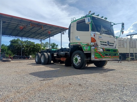 ⭐⭐⭐หัวแชซซี 2เพลา Hino 500-380 ปี55  เครื่องดีมาก แชซซีสวยทั้งเส้น ทะเบียนพร้อมโอน