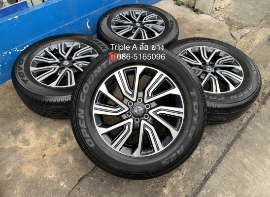 รถออกปีนี้ 20 ล้อแม็กป้ายแดง Nissan Terra ขอบ 18 พร้อมยางป้ายแดง 255-60-18 TOYO ปี 18 สวยกริ๊บ