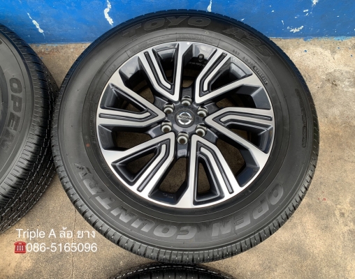 รถออกปีนี้ 20 ล้อแม็กป้ายแดง Nissan Terra ขอบ 18 พร้อมยางป้ายแดง 255-60-18 TOYO ปี 18 สวยกริ๊บ