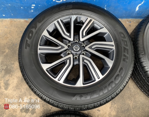 รถออกปีนี้ 20 ล้อแม็กป้ายแดง Nissan Terra ขอบ 18 พร้อมยางป้ายแดง 255-60-18 TOYO ปี 18 สวยกริ๊บ