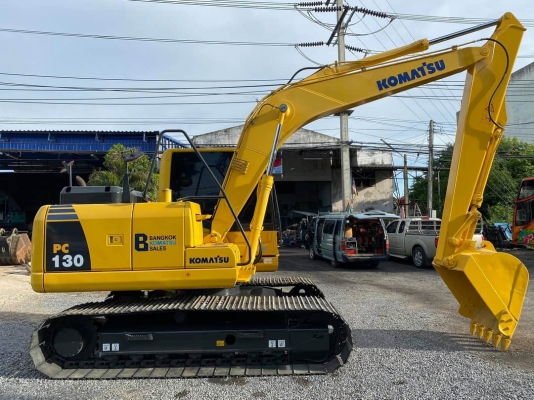 ⭐⭐⭐Komatsu PC130-8 ใช้งาน 8200ช.มสวยมาก เครื่องปั่มช่วงล่าง90\% เอกสารแจ้งจำหน่าย สด-ผ่อน