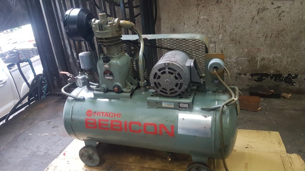 ปั๊มลมมือสองจากญี่ปุ่น Hitachi-Bebicon 1แรง ตรวจเชค ทดสอบเรียบร้อย ทุกๆระบบใช้งานได้ดีมากครับ ปั๊มลมมือสองจากญี่ปุ่น Hitachi-Bebicon 1แรง ตรวจเชค ทดสอบเรียบร้อย ทุกๆระบบใช้งานได้ดีมากครับ