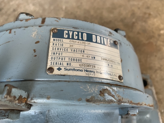 ขาบหัวเกียร์ทดรอบ Cycro drive Sumitomo อัตราทด 1:15 made in Japan สภาพสวย หมุนนิ่ม แรงบิดเยอะ พร้อมใช้งาน