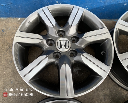 ล้อแม็ก 5รู114 Honda ขอบ 16 สีเทาปัดเงา สวยกริ๊บ ล้อแม็ก 5รู114 Honda ขอบ 16 สีเทาปัดเงา สวยกริ๊บ