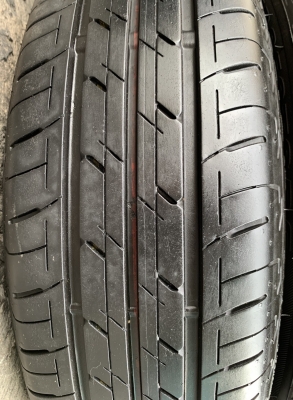ล้อแม็ก 4รู100 FOX Germany ขอบ 14 สีเทากัน พร้อมยาง 175-65-14 Bridgestone ปี 19 สวยๆ