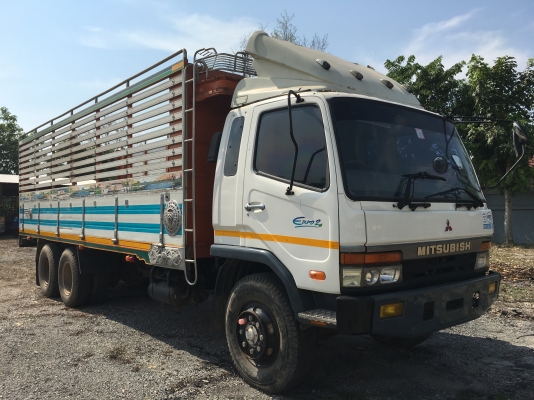 ขาย 10 ล้อ มิตซู FN617RSDH6 ปี 48 เครื่อง 6D16 260 แรง กระบะคอกสูงไม่ดั้ม ยาว 7.60 เมตร