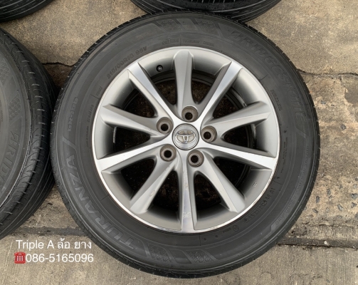 ล้อแม็ก Toyota Camry Hibrid ขอบ 16 แถมยาง 215-60-16 Bridgestone ปี 16 ล้อแม็ก Toyota Camry Hibrid ขอบ 16 แถมยาง 215-60-16 Bridgestone ปี 16