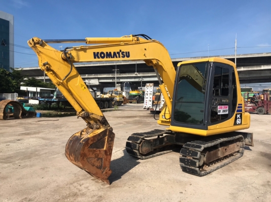 KOMATSU PC60-7 นำเข้าจากญี่ปุ่น รถปี2000 ใช้งานเพียง6พันกว่าชม.