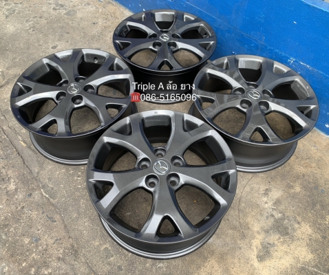 ล้อแม็ก Mazda 3 ลายก้าน Y ขอบ 17 สีเทากัน สวยๆ