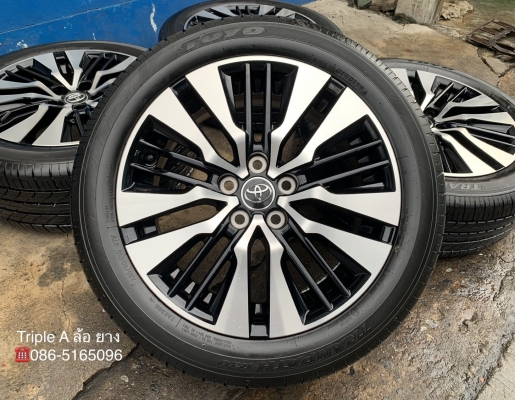 ล้อแม็กป้ายแดง Toyota Vellfire Alphard รุ่นใหม่ ขอบ 18 พร้อมยางป้ายแดง 235-50-18 TOYO ปี 19 (Made in JAPAN) สวยกริ๊บ ล้อแม็กป้ายแดง Toyota Vellfire Alphard รุ่นใหม่ ขอบ 18 พร้อมยางป้ายแดง 235-50-18 TOYO ปี 19 (Made in JAPAN) สวยกริ๊บ