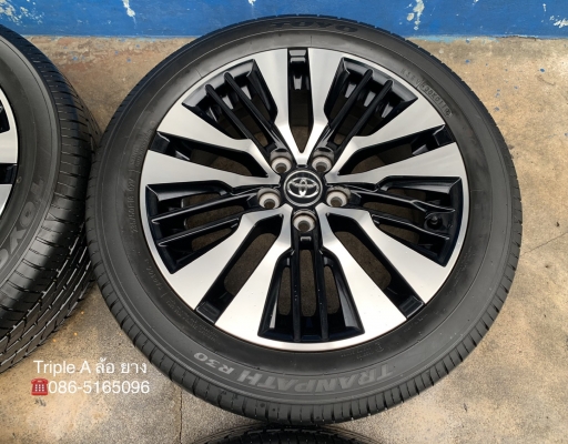 ล้อแม็กป้ายแดง Toyota Vellfire Alphard รุ่นใหม่ ขอบ 18 พร้อมยางป้ายแดง 235-50-18 TOYO ปี 19 (Made in JAPAN) สวยกริ๊บ ล้อแม็กป้ายแดง Toyota Vellfire Alphard รุ่นใหม่ ขอบ 18 พร้อมยางป้ายแดง 235-50-18 TOYO ปี 19 (Made in JAPAN) สวยกริ๊บ