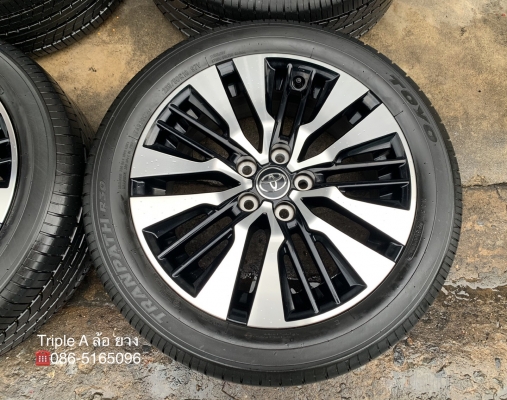 ล้อแม็กป้ายแดง Toyota Vellfire Alphard รุ่นใหม่ ขอบ 18 พร้อมยางป้ายแดง 235-50-18 TOYO ปี 19 (Made in JAPAN) สวยกริ๊บ ล้อแม็กป้ายแดง Toyota Vellfire Alphard รุ่นใหม่ ขอบ 18 พร้อมยางป้ายแดง 235-50-18 TOYO ปี 19 (Made in JAPAN) สวยกริ๊บ