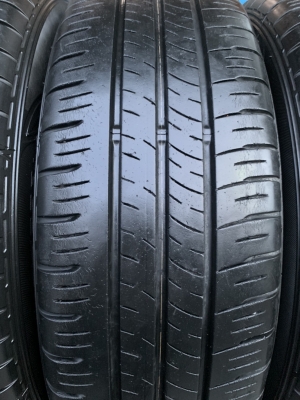 ล้อแม็ก Mazda 2 Skyativ ขอบ 15 สีดำ มิดไนท์ พร้อมยาง 185-65-15 Dunlop ปลายปี 17 สภาพดี