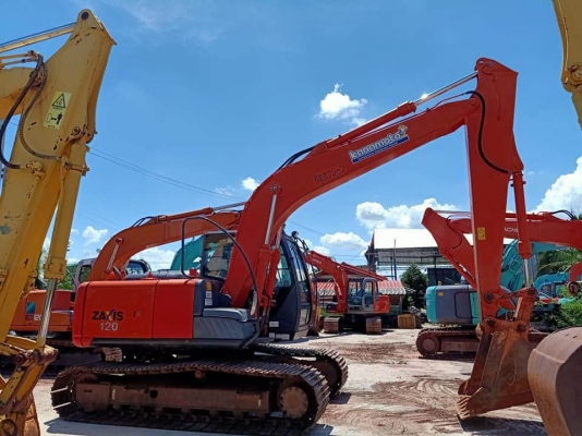 มาใหม่.จ้า..HITACHI ZX120-3 เก่านอกแท้  สภาพสวย เดิมๆพร้อมใช้  โทร 089-3818694  จ๊อย