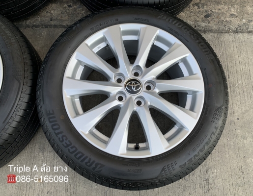 ล้อแม็ก Toyota Camry รุ่นใหม่ล่าสุด ขอบ 17 พร้อมยาง 215-55-17 Bridgestone ปี 19