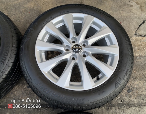 ล้อแม็ก Toyota Camry รุ่นใหม่ล่าสุด ขอบ 17 พร้อมยาง 215-55-17 Bridgestone ปี 19