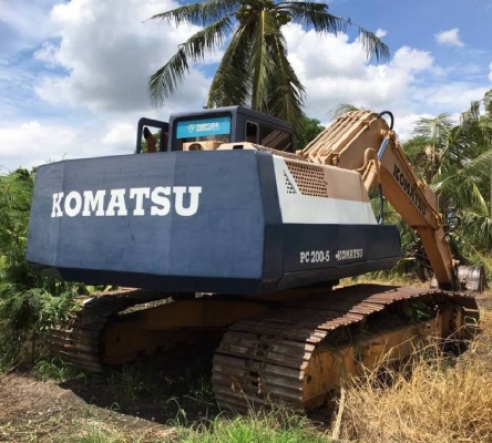 #ขายรถแบคโฮ #Komatsu #pc200-5 เก่านอก