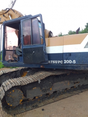 #ขายรถแบคโฮ #Komatsu #pc200-5 เก่านอก