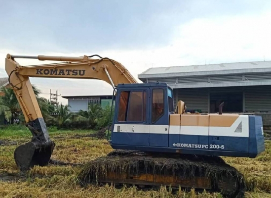 #ขายรถแบคโฮ #Komatsu #pc200-5 เก่านอก