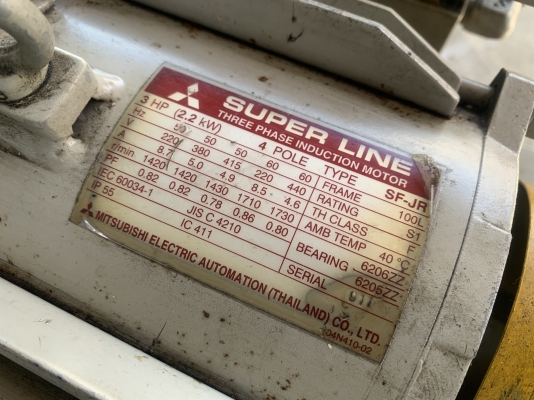 ขายชุดปั๊มน้ำมันไฮโดรลิค Vane pump พร้อมมอเตอร์ Mitsubishi 3HP. 380V พร้อมชุดวาล์วคอนโทรล 24Vdc 1ชุด และแผงระบายอากาศ สภาพสวยใหม่มาก พร้อมใช้งาน ขายชุดปั๊มน้ำมันไฮโดรลิค Vane pump พร้อมมอเตอร์ Mitsubishi 3HP. 380V พร้อมชุดวาล์วคอนโทรล 24Vdc 1ชุด และแผงระบายอากาศ สภาพสวยใหม่มาก พร้อมใช้งาน