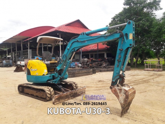 ขายรถขุด KUBOTA-U30-3 เครื่องยนต์KUBOTA-D1503 จำนวน 3 สูบ ,คอนโทรลน้ำมัน , ปั๊มนิ้ว , แทรคยาง, รถเดิมๆเก่านอก, มีเอกสาร, ยังไม่เคยใช้งานในไทย