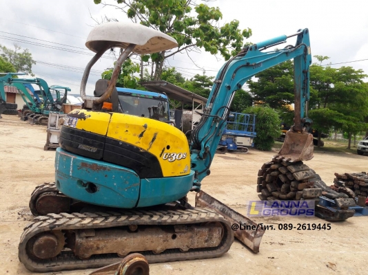 ขายรถขุด KUBOTA-U30-3 เครื่องยนต์KUBOTA-D1503 จำนวน 3 สูบ ,คอนโทรลน้ำมัน , ปั๊มนิ้ว , แทรคยาง, รถเดิมๆเก่านอก, มีเอกสาร, ยังไม่เคยใช้งานในไทย