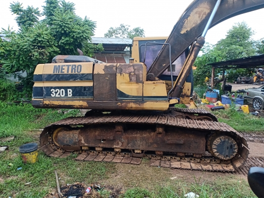 ขายCAT 320B เล่มทะเบียน ไฟฟ้าต้องเชค