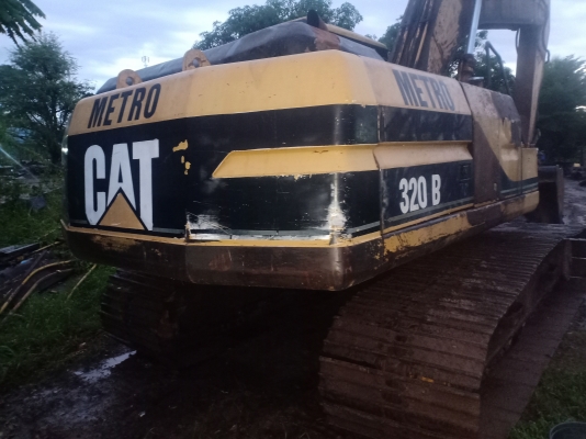 ขายCAT 320B เล่มทะเบียน ไฟฟ้าต้องเชค