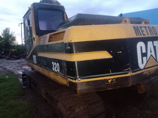 ขายCAT 320B เล่มทะเบียน ไฟฟ้าต้องเชค
