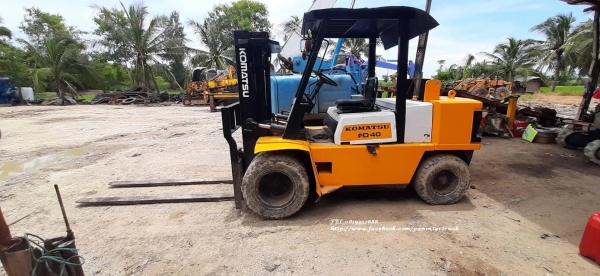 SALE !!ลดกระหน่ำ FORKLIFT KOMATSU FD40-4 รถยก ขนาด 4 ตัน / เสาสูง 4.40 เมตร /งายาว /เกียร์ทอร์ค (ออโต้) /สินค้าเก่าบริษัท พร้อมใช้งาน SALE !!ลดกระหน่ำ FORKLIFT KOMATSU FD40-4 รถยก ขนาด 4 ตัน / เสาสูง 4.40 เมตร /งายาว /เกียร์ทอร์ค (ออโต้) /สินค้าเก่าบริษัท พร้อมใช้งาน