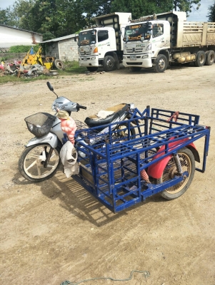 ขาย เวฟ125R พร้อมพ่วงข้าง พร้อมใช้งาน ขาย เวฟ125R พร้อมพ่วงข้าง พร้อมใช้งาน