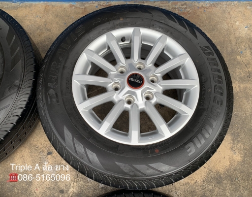ล้อแม็กป้ายแดง ISUZU D-Max 2020 รุ่นใหม่ล่าสุด ขอบ 16 พร้อมยางป้ายแดง 215-70-16 Bridgestone ปลายปี 19 สวยๆ ล้อแม็กป้ายแดง ISUZU D-Max 2020 รุ่นใหม่ล่าสุด ขอบ 16 พร้อมยางป้ายแดง 215-70-16 Bridgestone ปลายปี 19 สวยๆ