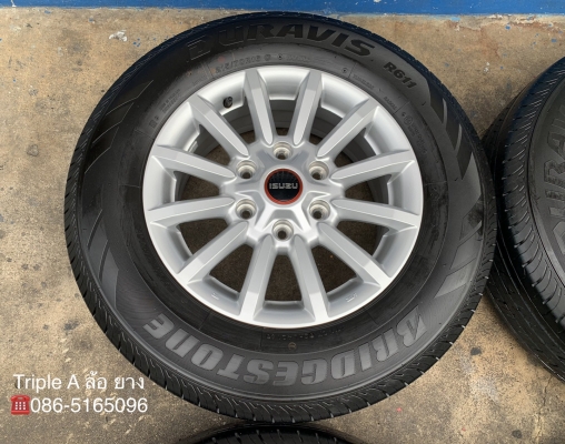 ล้อแม็กป้ายแดง ISUZU D-Max 2020 รุ่นใหม่ล่าสุด ขอบ 16 พร้อมยางป้ายแดง 215-70-16 Bridgestone ปลายปี 19 สวยๆ ล้อแม็กป้ายแดง ISUZU D-Max 2020 รุ่นใหม่ล่าสุด ขอบ 16 พร้อมยางป้ายแดง 215-70-16 Bridgestone ปลายปี 19 สวยๆ