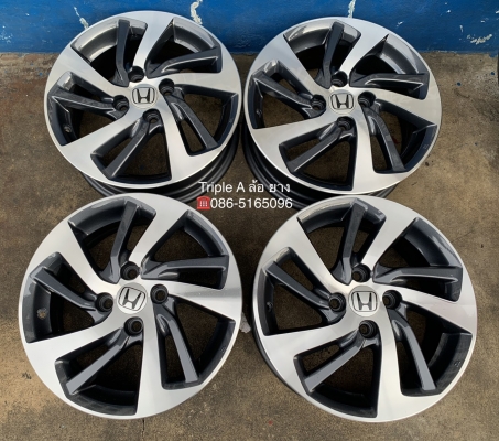 ล้อแม็ก Honda Jazz GK ขอบ 15 สีเทาหน้าเงา ล้อแม็ก Honda Jazz GK ขอบ 15 สีเทาหน้าเงา