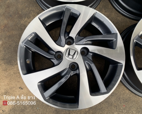 ล้อแม็ก Honda Jazz GK ขอบ 15 สีเทาหน้าเงา ล้อแม็ก Honda Jazz GK ขอบ 15 สีเทาหน้าเงา