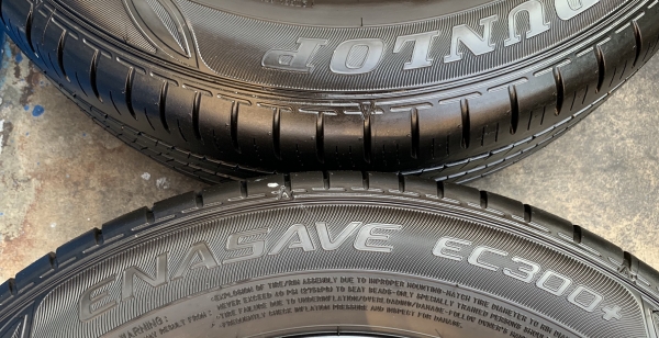 ยางใหม่ป้ายแดง 185-65-15 Dunlop ปลายปี 19 สวยกรฺิ๊บๆ