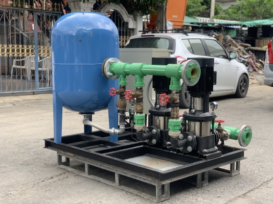 ขายชุดบูสเตอร์ปั๊มแรงดันสูง Grundfos CR10-04 ขนาด 2HP. 380V (ชุดปั๊ม 2ตัว) ขนาดท่อ 2นิ้ว พร้อมถังแรงดัน อุปกรณ์สวิทย์คุมครบชุด สภาพสวยใหม่มาก พร้อมใช้งาน ขายชุดบูสเตอร์ปั๊มแรงดันสูง Grundfos CR10-04 ขนาด 2HP. 380V (ชุดปั๊ม 2ตัว) ขนาดท่อ 2นิ้ว พร้อมถังแรงดัน อุปกรณ์สวิทย์คุมครบชุด สภาพสวยใหม่มาก พร้อมใช้งาน