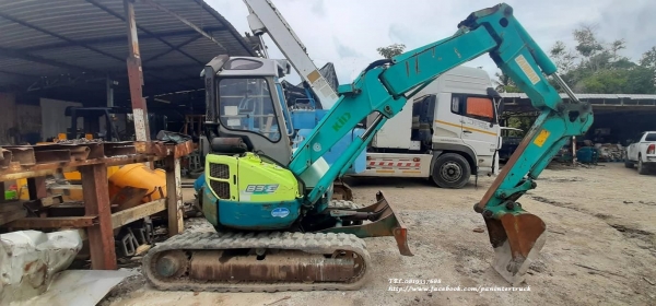 SALE FROM JAPAN* รถขุดเล็ก ยันม่าร์ YANMAR B3-3A ปี2002 (เทียบเท่า PC30UU-3) คอนโทรลน้ำมัน ปั๊มนิ้ว