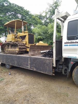 รถแทรกเตอร์ตีนตะขาบ KOMATSU D2-5 รถสวย สภาพดี 5 กระบอก มี VDO การทำงานให้ชม