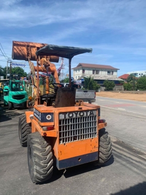 รถตักล้อยาง TOYOTA SDTL8  JOBFIGHTER  รถมือ 2 นำเข้าจากประเทศญี่ปุ่น ไม่เคยผ่านการใช้งานในไทย 100\%