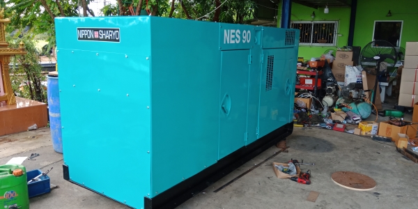 ขายเครื่องปั่นไฟNIPPON SHARYO90/75kva